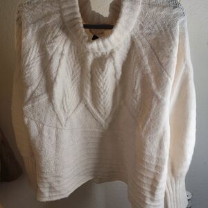 Universal Thread Cream Cowl Neck Sweater XXL